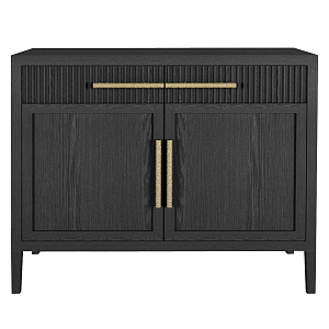 Буфет Primo с двумя ящиками и двумя фасадами Черный дуб