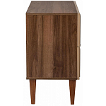 Тумба прикроватная бежевая из массива бука с 2-мя ящиками Wenge Light варинант исполнения - 3 | Loft Concept в Перми