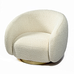 Кресло Bear Белое букле варинант исполнения - 2 | Loft Concept в Перми