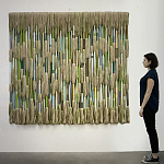 Художественный панно макраме Wall decor Voice the Forest варинант исполнения - 1 | Loft Concept в Перми