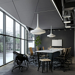 Подвесной вязаный белый светильник «Лампа Марракеша» варинант исполнения - 2 | Loft Concept в Перми