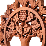 Панно из дерева круглое Osier Panel With Trees варинант исполнения - 2 | Loft Concept в Перми