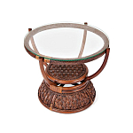 Столик кофейный из ротанга Eloise варинант исполнения - 1 | Loft Concept в Перми