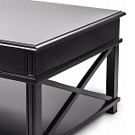 Широкий кофейный столик с ящиком Monsignor варинант исполнения - 2 | Loft Concept в Перми