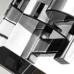 Бра для ванных комнат с цилиндрическим плафоном на прямоугольном зеркальном основании Feiss варинант исполнения - 4 | Loft Concept в Перми