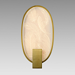 Бра с гравировкой на акриловом плафоне Gravyura Bronze варинант исполнения - 4 | Loft Concept в Перми