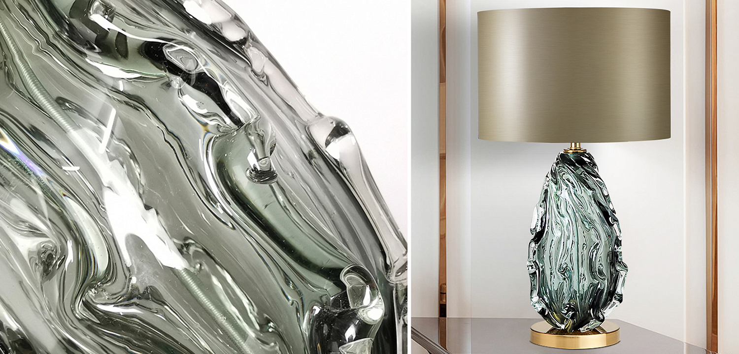Настольная лампа Boivin Glass Table Lamp Настольная лампа Boivin Glass Table Lamp - Loft-Concept в Перми