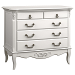 Комод белый из массива бука в стиле прованс White Provence варинант исполнения - 3 | Loft Concept в Перми