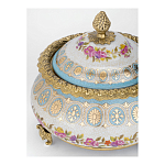 Шкатулка фарфоровая с цветочной росписью Eden Garden варинант исполнения - 2 | Loft Concept в Перми