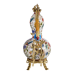 Ваза из фарфора с птицами и цветочной росписью Garden of Eden варинант исполнения - 3 | Loft Concept в Перми