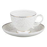 Чайный сервиз белого цвета из фарфора на 6 персон 15 предметов Floral Charm варинант исполнения - 1 | Loft Concept в Перми