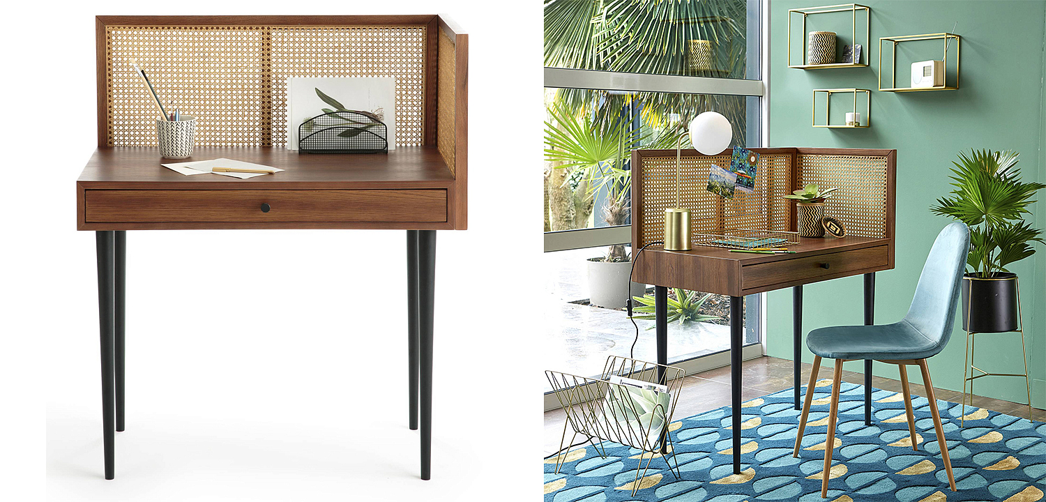 Рабочий стол Agnar Wicker Table Рабочий стол Agnar Wicker Table - Loft-Concept в Перми