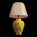 Настольная лампа желтая с изображением птиц Slip Away варинант исполнения - 10 | Loft Concept в Перми