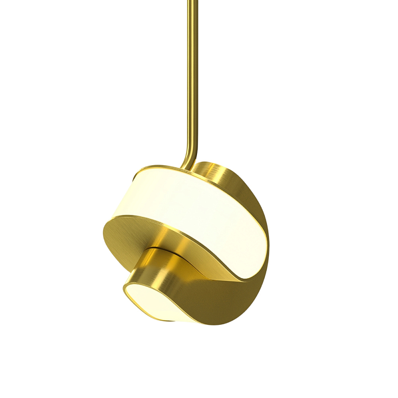 Подвесной светильник в цвете Латунь Levix Латунь сатинированная в Перми | Loft Concept 