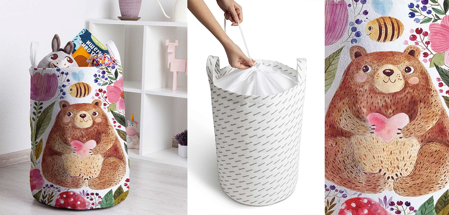 Корзина Love Bear Basket Корзина Love Bear Basket - Loft-Concept в Перми