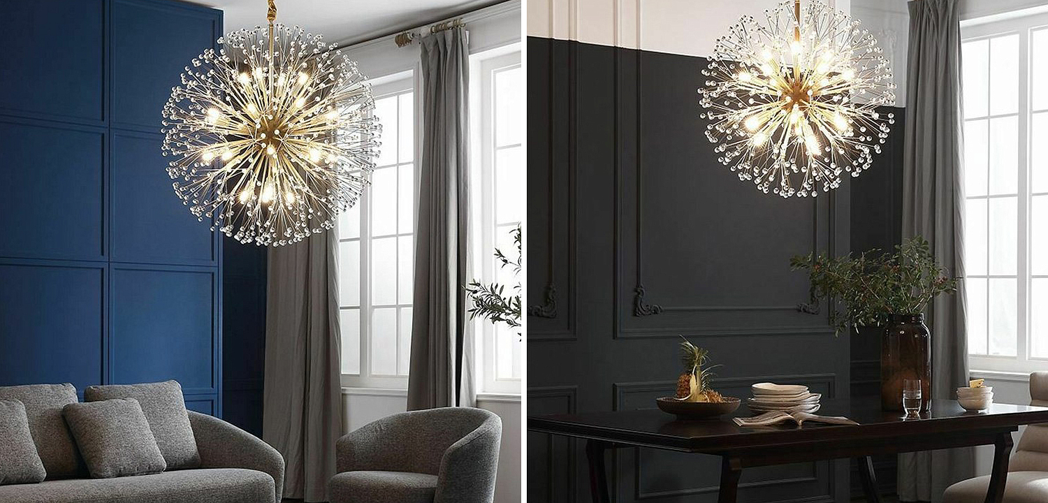 Люстра Dickinson Gold Chandelier Люстра Dickinson Gold Chandelier - Loft-Concept в Перми