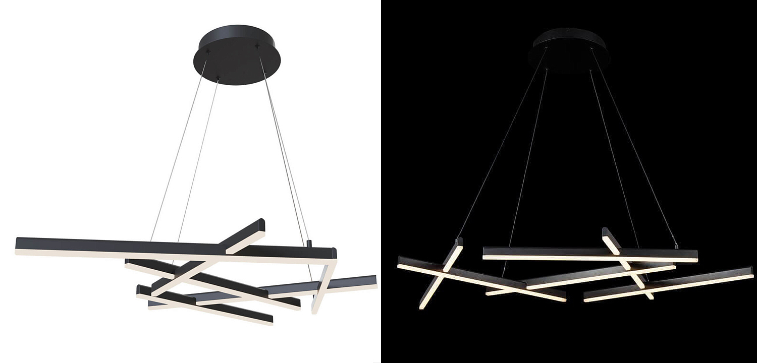 Люстра Smeragde Light Chandelier black Люстра Smeragde Light Chandelier black - Loft-Concept в Перми