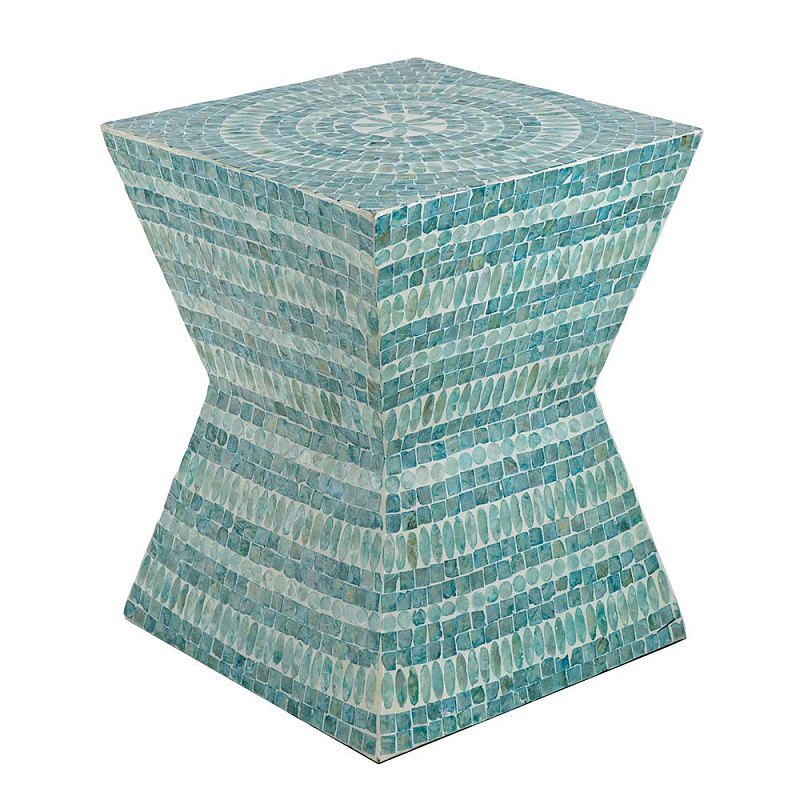 Столик дизайнерский Tiles of the sea Синий Столик дизайнерский Tiles of the sea Синий в Перми | Loft Concept