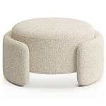 Круглая Оттоманка Alice ткань букле варинант исполнения - 2 | Loft Concept в Перми