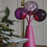 Настольная лампа Wild Grape pink варинант исполнения - 8 | Loft Concept в Перми