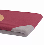 Плед из хлопка с абстрактным принтом Elysian Flow Ember варинант исполнения - 3 | Loft Concept в Перми