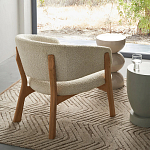 Приставной столик из массива манго Tom-tom Grey варинант исполнения - 5 | Loft Concept в Перми