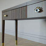 Туалетный стол - Трельяж Elsa Dreams Walnut 120 см варинант исполнения - 3 | Loft Concept в Перми