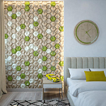 Гипсовая 3D панель с принтографией PM-41 варинант исполнения - 6 | Loft Concept в Перми