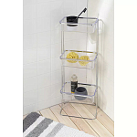 Полка напольная трехъярусная для ванной Bathroom Floor Shelf варинант исполнения - 6 | Loft Concept в Перми