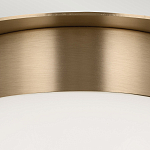 Потолочный светильник с белым матовым шарообразным плафоном Kichler варинант исполнения - 4 | Loft Concept в Перми