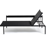 Диван-шезлонг черный Annet варинант исполнения - 4 | Loft Concept в Перми