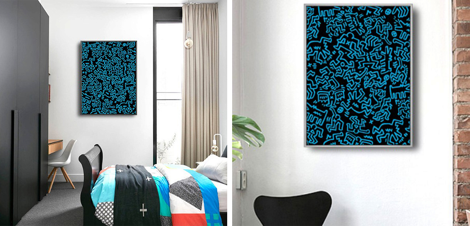 Постер Keith Haring 7 Постер Keith Haring 7 - Loft-Concept в Перми