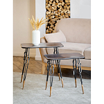 Столик приставной в стиле лофт Unlimited Freedom варинант исполнения - 6 | Loft Concept в Перми