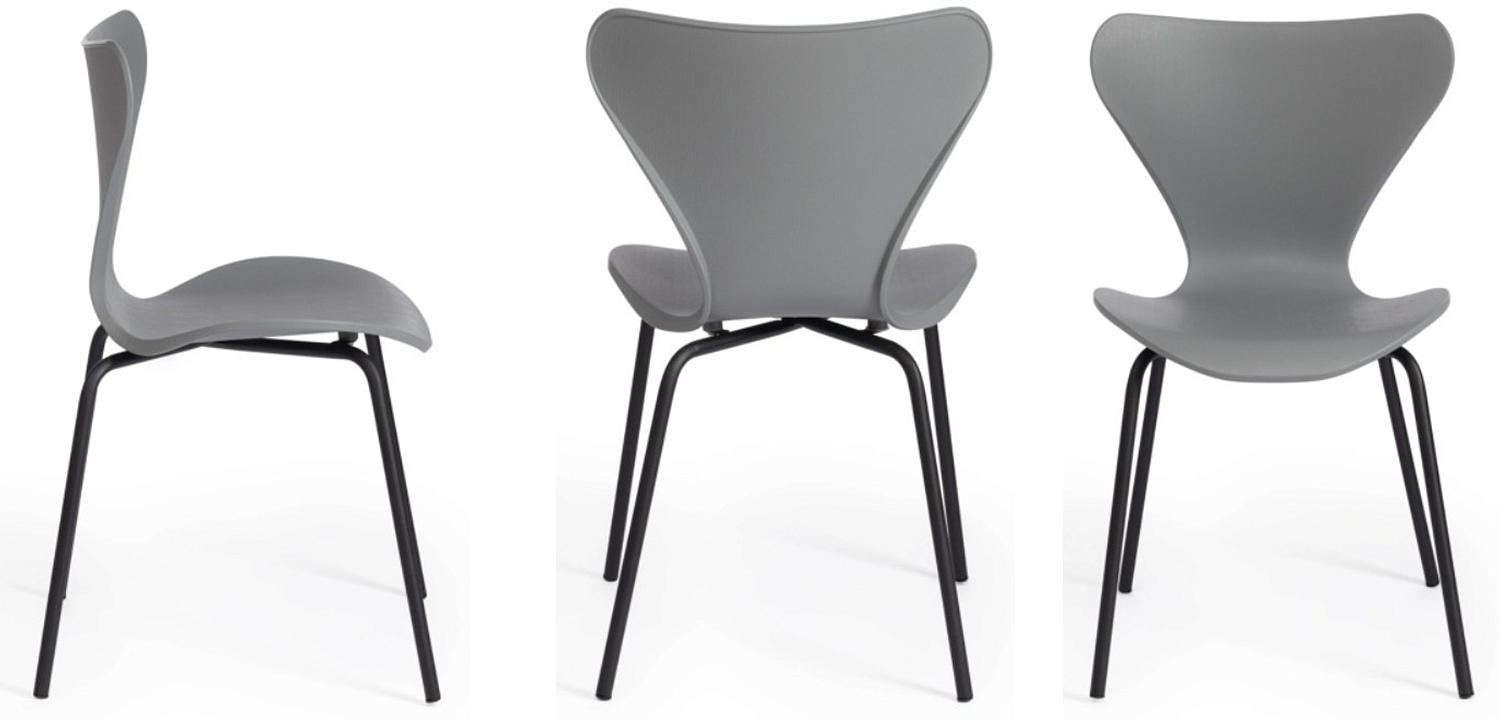 Стул Julissa Grey Chair Стул Julissa Grey Chair - Loft-Concept в Перми