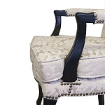 Кресло c растительным орнаментом Aubrey Classical Armchair beige jacquard варинант исполнения - 4 | Loft Concept в Перми