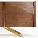 ТВ-тумба в цвете американский орех Introduce варинант исполнения - 4 | Loft Concept в Перми