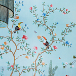 Обои ручная роспись Amazonia Duck Egg варинант исполнения - 4 | Loft Concept в Перми