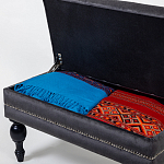 Мягкая банкетка с зоной для хранения Casket Dark Grey варинант исполнения - 4 | Loft Concept в Перми