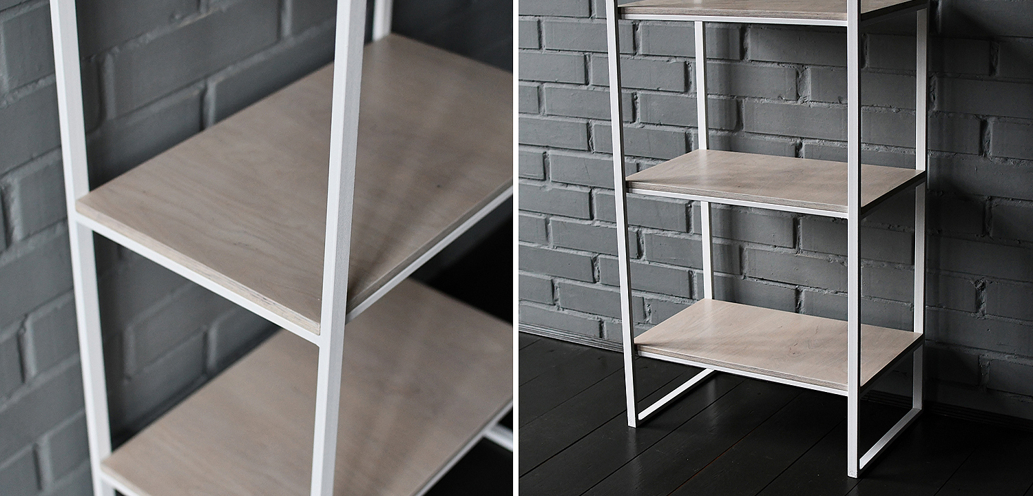 Стеллаж Ayman Industrial Metal Rust Rack Стеллаж Ayman Industrial Metal Rust Rack - Loft-Concept в Перми