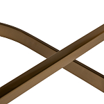 Стул барный букле бежевый с каркасом цвета матовое золото Tactility варинант исполнения - 4 | Loft Concept в Перми