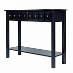 Черная консоль с выдвижными ящиками Monica варинант исполнения - 5 | Loft Concept в Перми