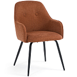 Кресло обеденное на металлических ножках Mazzi Chair варинант исполнения - 2 | Loft Concept в Перми