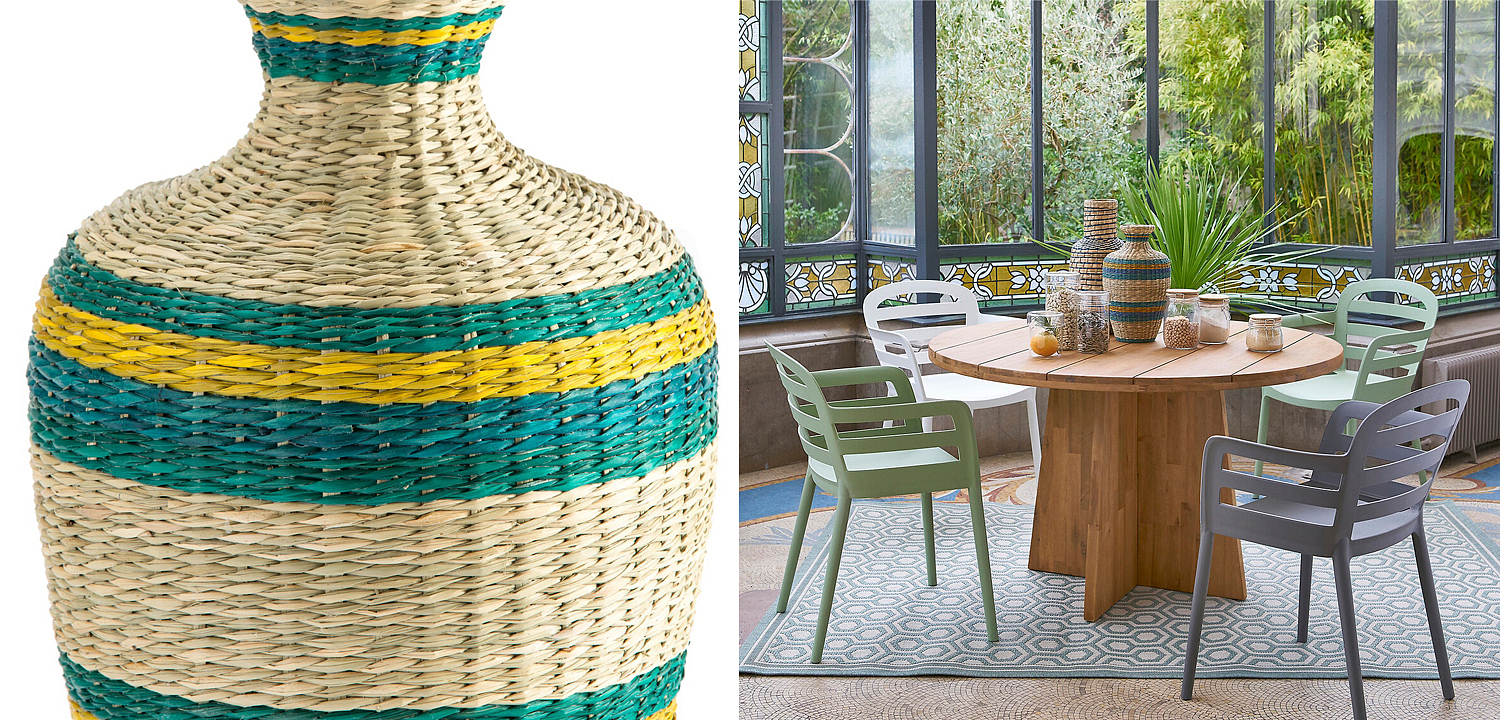 Ваза Wicker Vase бамбук Ваза Wicker Vase бамбук - Loft-Concept в Перми