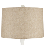 Торшер с белым каркасом и тканевыми абажуром Natural Stems варинант исполнения - 4 | Loft Concept в Перми