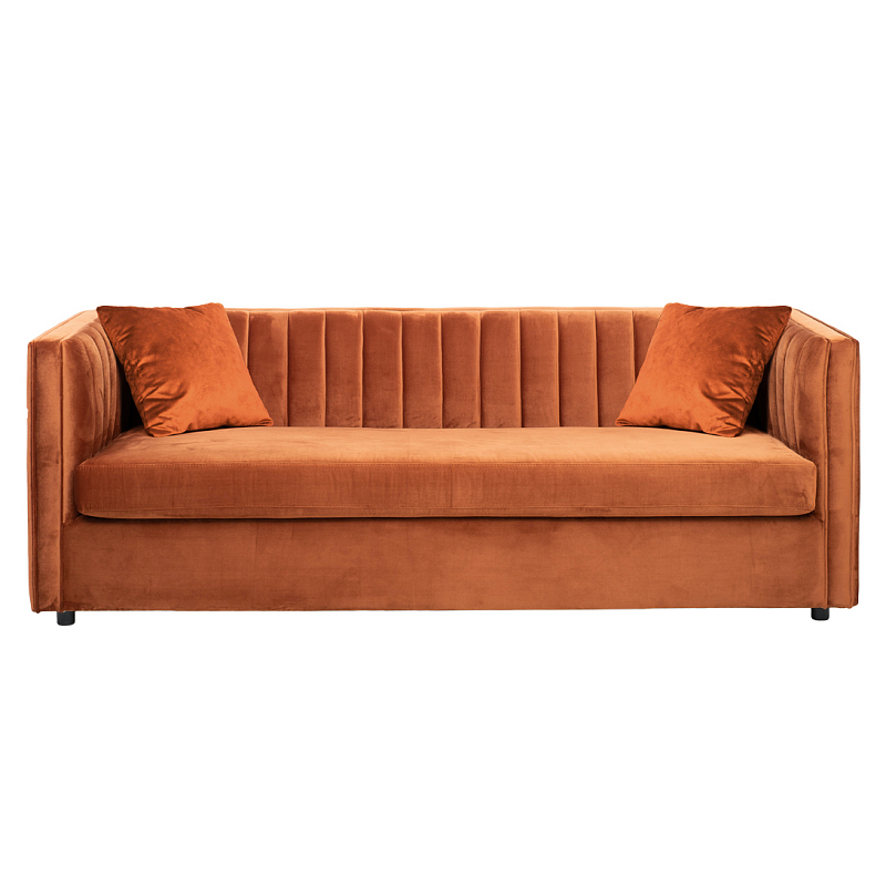 Диван Claire Sofa Терракотовый в Перми | Loft Concept 