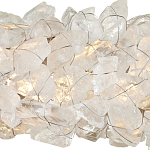 Люстра светодиодная фактурная в форме кольца Amber Crystal варинант исполнения - 1 | Loft Concept в Перми