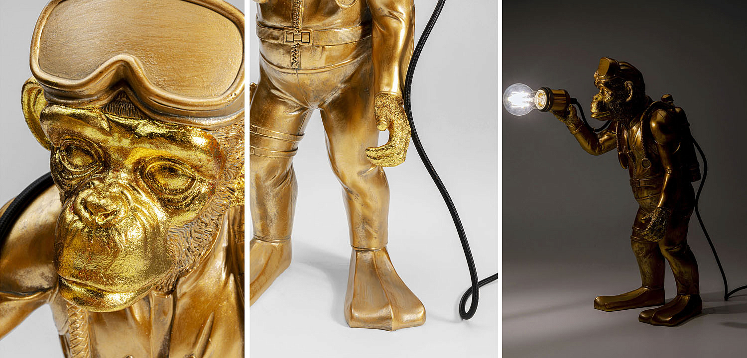 Настольная лампа Monkey Diver Table Lamp Настольная лампа Monkey Diver Table Lamp - Loft-Concept в Перми