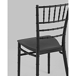 Стул Chiavari пластик черный варинант исполнения - 3 | Loft Concept в Перми