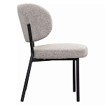 Стул мягкий с серо-бежевой буклированной обивкой Inspiration from Provence варинант исполнения - 2 | Loft Concept в Перми