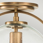 Потолочный светильник с прозрачным стеклянным шаром с эффектом пузырьков Hinkley варинант исполнения - 14 | Loft Concept в Перми